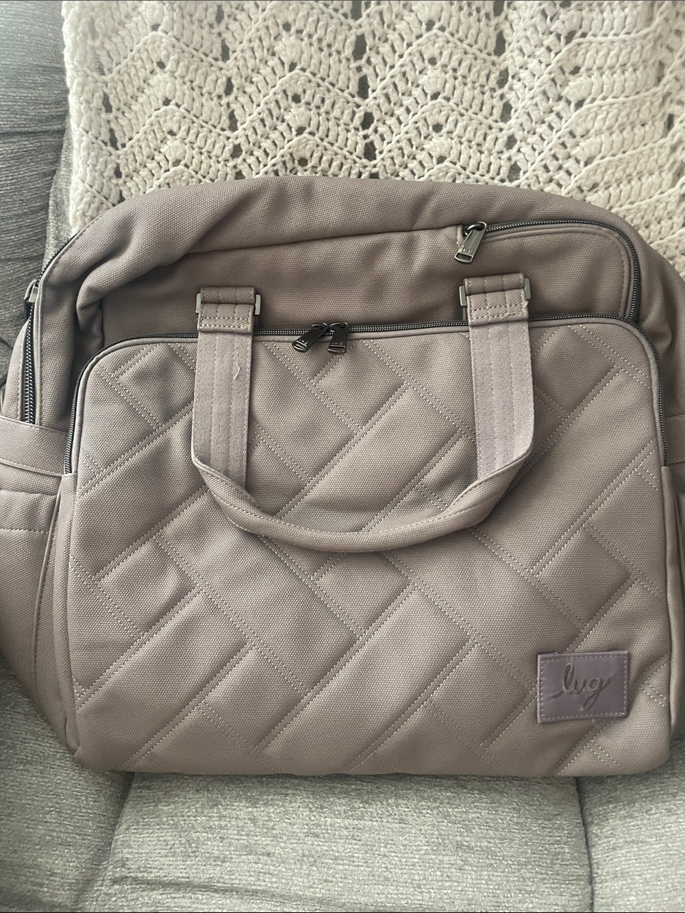 Lug Boxer Matte Luxe Pearl Gray